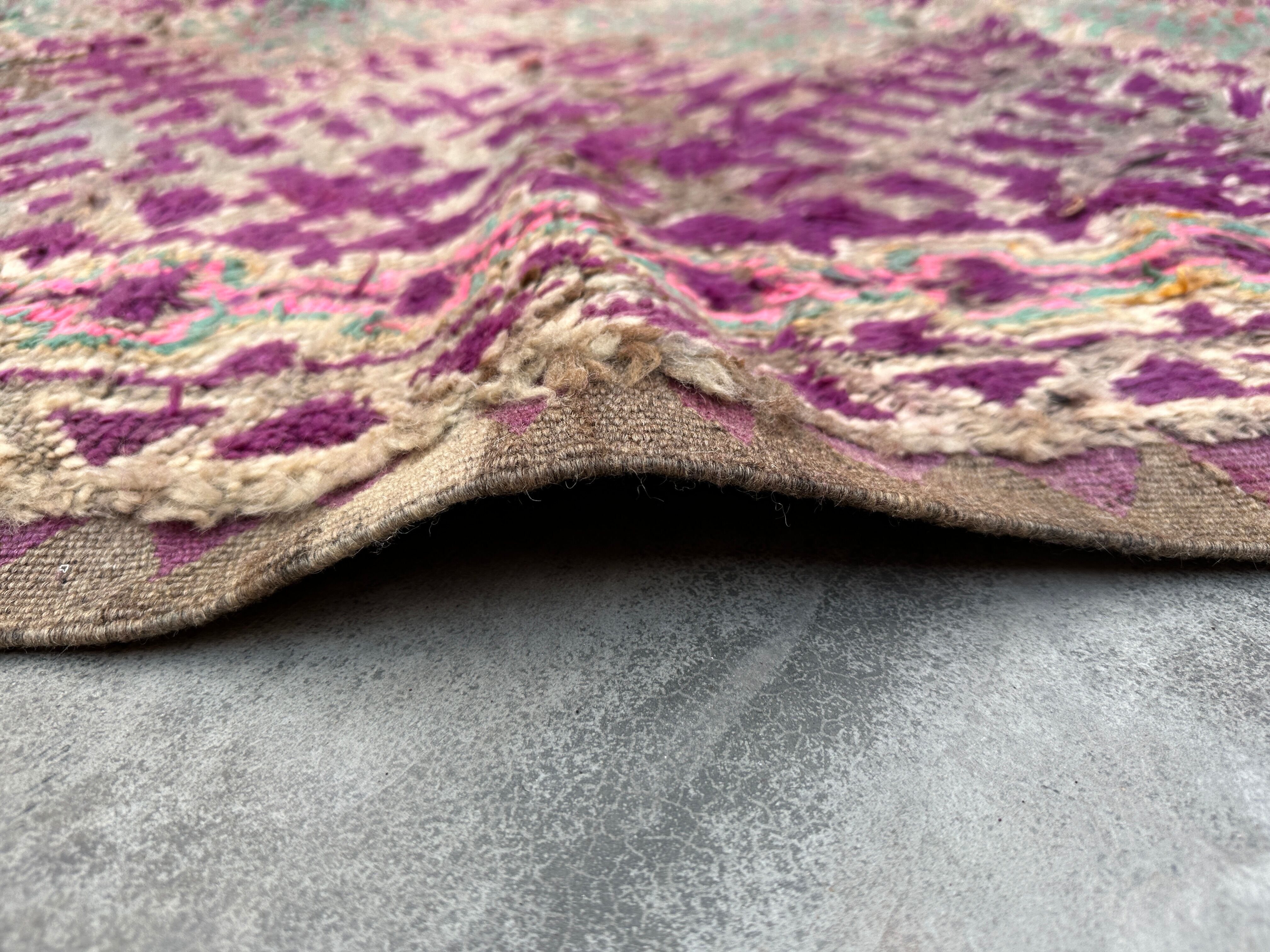 Moroccan carpet - 204 x 460 cm