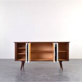 Mid-Century Op-Art Sideboard, 1960s.