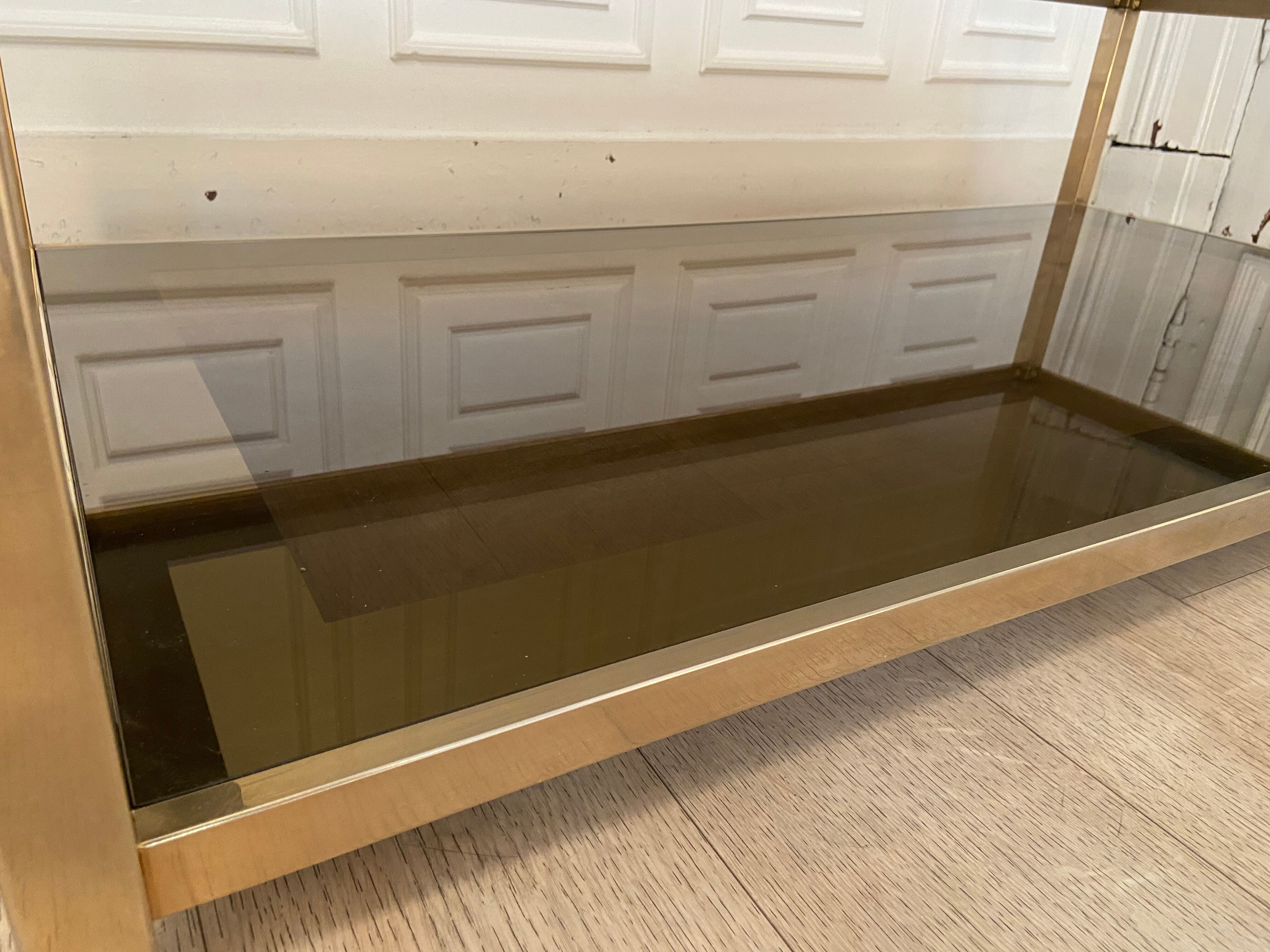 Belgo Chrom coffee table, 1970s