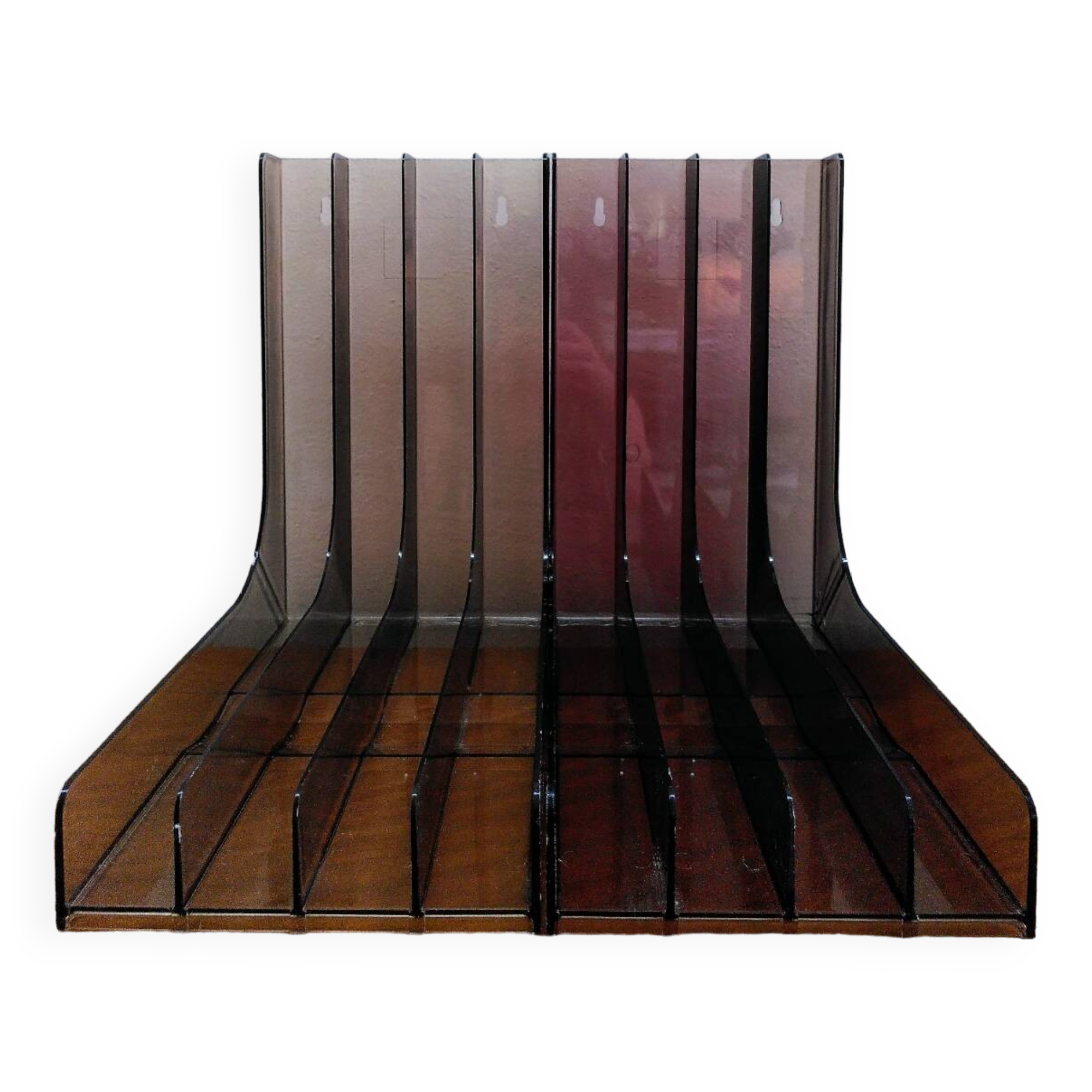 Smoked Plexi vinyl rack
