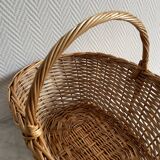 Vintage wicker basket