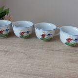 Rare teapot and cups ctc design atlanta usa in earthenware duck model
