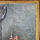 Henri duvoisin 1877-1959 oil on canvas still life empire frame, bacchus
