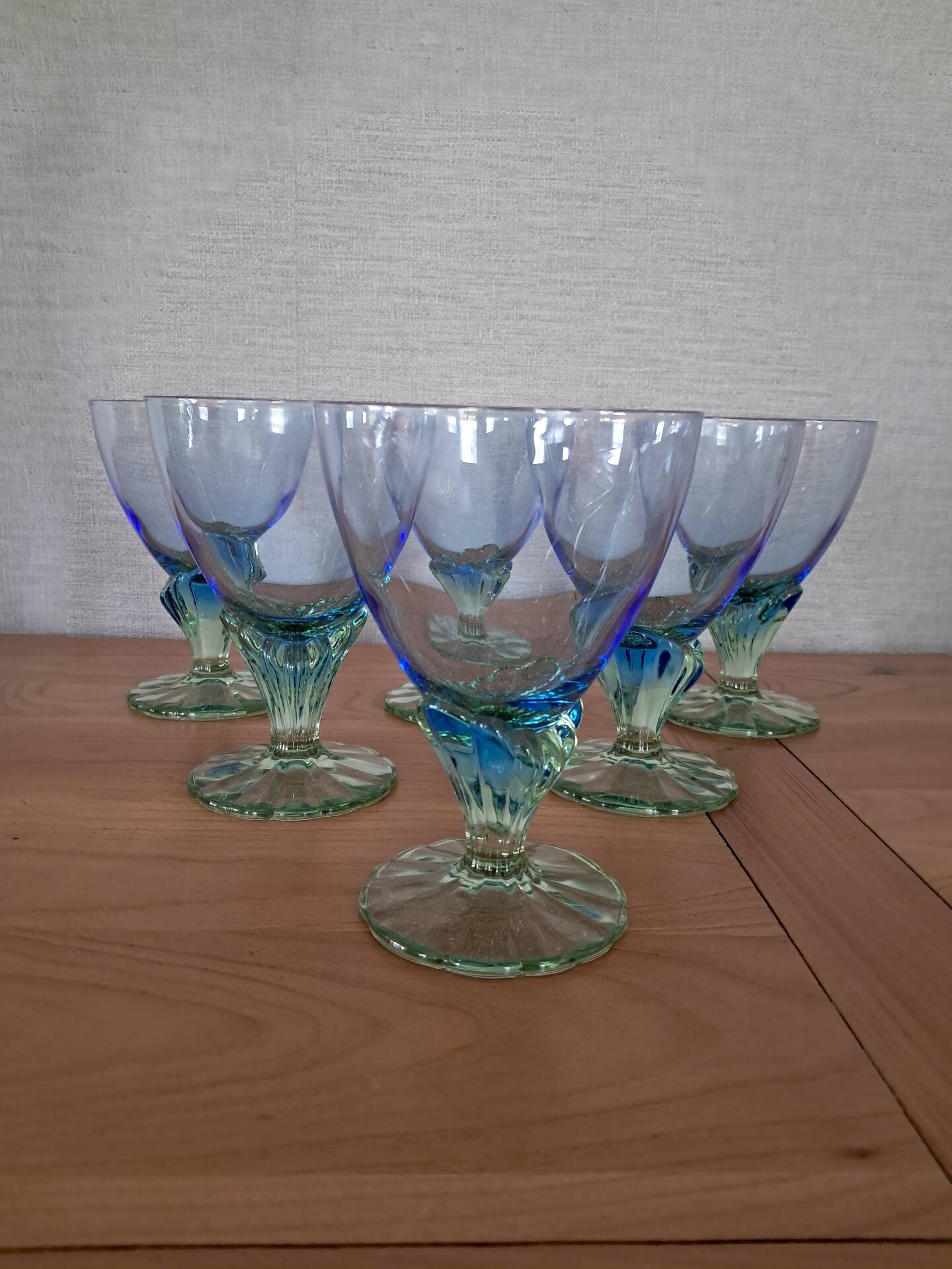 6 glasses or dessert bowls Bormioli Rocco Bahia with original box