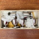 Mid-Century Cromargan Egg Cups by WMF, 1960s, set of 6