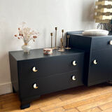 Asymmetrical entrance furniture