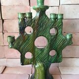 Tamegroute pottery candle holder