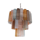 Lustre multicolore en verre de murano « tronchi »