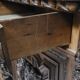 Two-part Italian Renaissance style buffet in solid oak