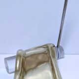 Bronze glass pen holder sculptural design