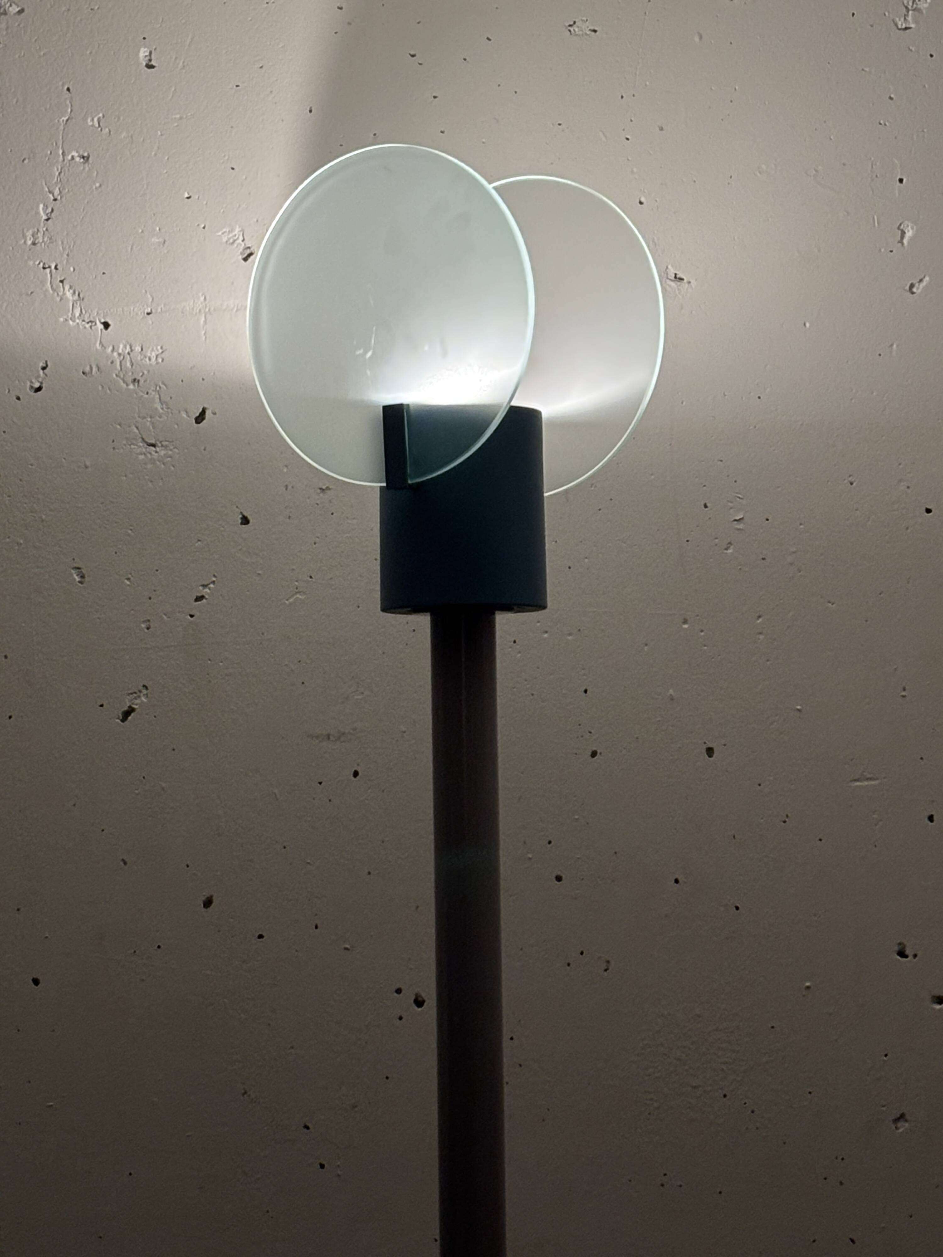 Michel de Lucchi floor lamp, Bieffeplast 1980