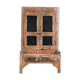 Wooden showcase with one drawer