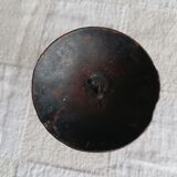 Rusty twisted candle holder for round candles