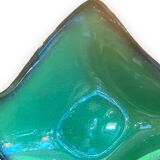 Ceramidi cup in varnished ceramic green and black mordorée