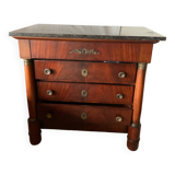 Empire style chest of drawers