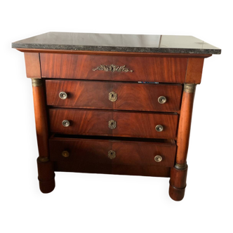 Empire style chest of drawers