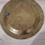 Assiette en cuivre Etoile de David