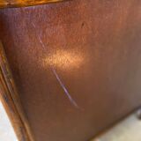 Vintage rattan shelf