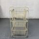 Vintage vegetable locker 3 baskets on wheels