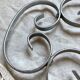 Vintage stainless steel table mat
