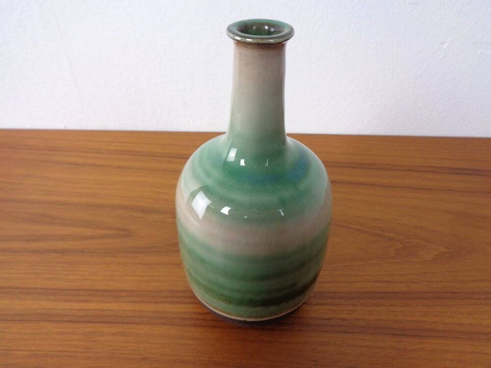 Small Danish ceramic vase from Hyllested, 1960s