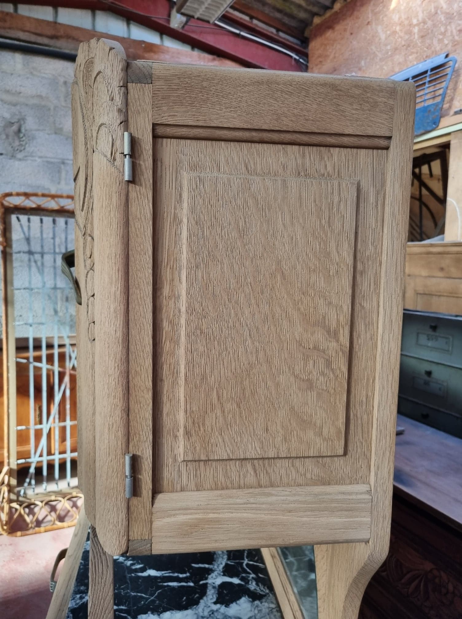 Sideboard 2 oak bodies, from the 1940s / 1950s