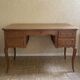 Minister's desk Louis XV with glass pane