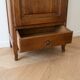 Antique oak bonnetière