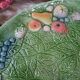 Large antique earthenware dish