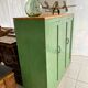 Meuble de métier en bois vintage