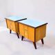 Set of 2 vintage bedside tables, 1960s