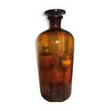 amber glass jar
