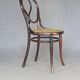 Bistro chair No. 20 by Thonet, in rosewood style, circa 1890.
