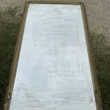 Golden mirror XIXth, 186x106 cm