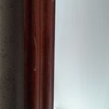 Louis Philippe mirror, mahogany, gendarme hat