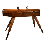 Vintage gym horse wood