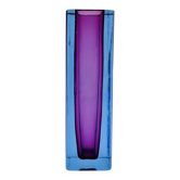 Murano Sommerso Vase Blue Purple Mandruzzato 20th Century - 27cm 3kg