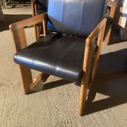 Set of 5 vintage Dialogo chairs by Afra and Tobia Scarpa for B&B Italia.