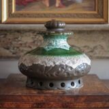 Vintage ceramic pendant light, ceramic lampshade, hanging lamp