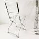 Set of designer folding chairs, Maison & Jardin Paris, 1970s