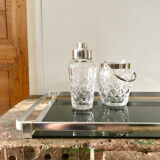 Shaker set and ice bucket