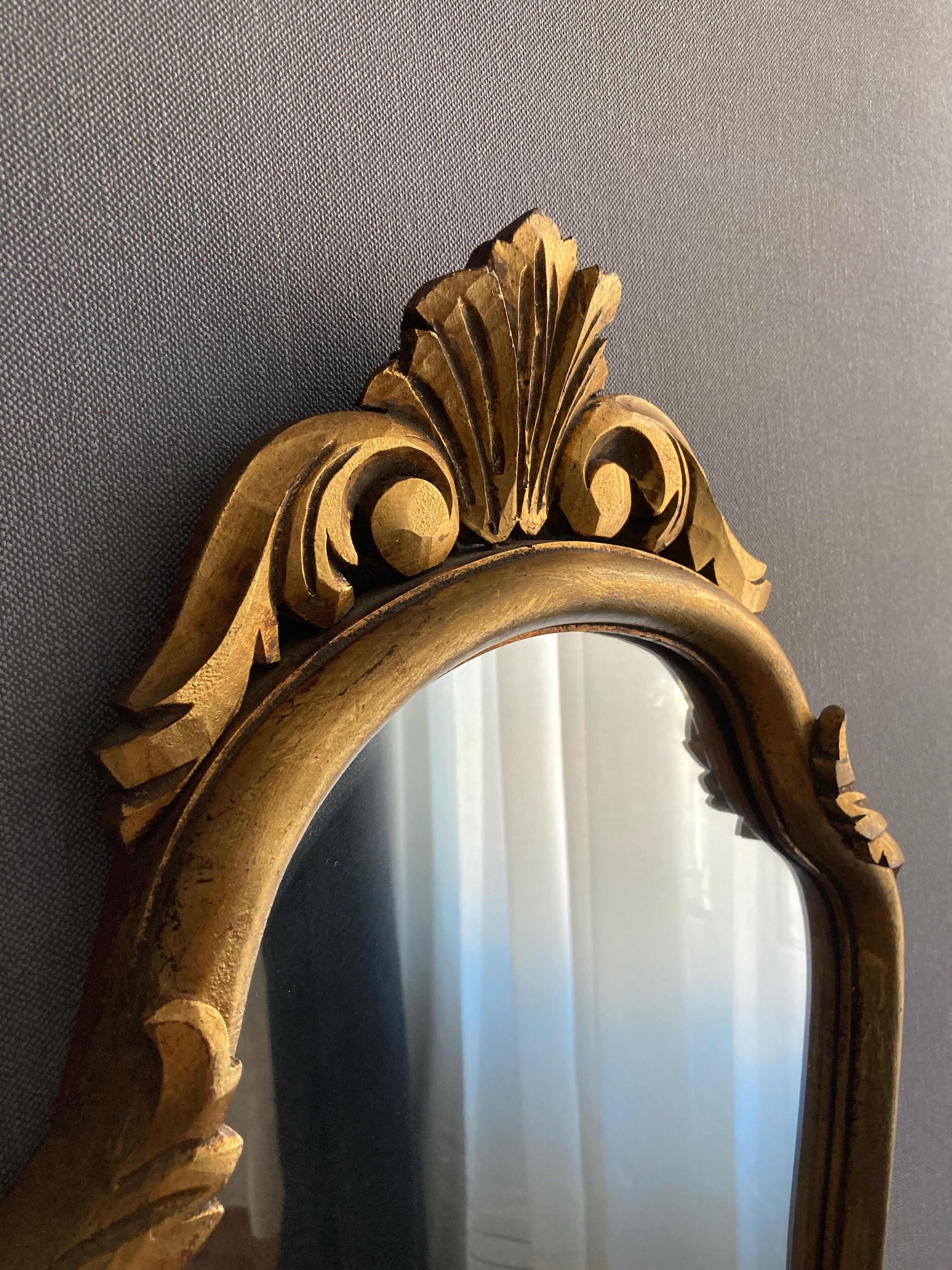 Baroque mirror Louis XV style 65/40cm