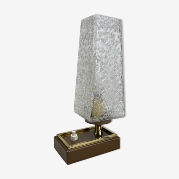 Lamp night light granite glass 70s