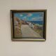 Original Swedish Oil on Canvas – “The Way” by Aksel G Knůdsen – Signed, Vintage & Framed – 52 x 45 cm (24" x 20")