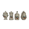 Lot de 4 pots à pharmacie