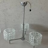 Glass pendant light