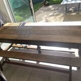 Castle, farm, convent kitchen table