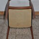 Lot of 6 scandinavian chairs in teak and skai 60