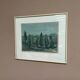 Original Swedish Oil on Paper – “Trees” by Gunnar Fohlin – Signed –