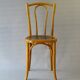 Chaise de bistrot Japy N°56,1925 assise bois